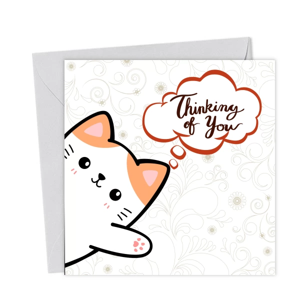 Thinking of You Card Funny – Witty Friendship Card for Laughs - Get