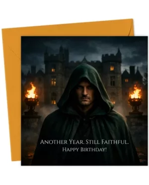 Faithful Traitors UK Style Face Swap Birthday Card
